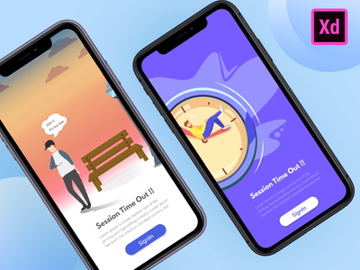 空状态收藏卷。 1（ES8 - 会话超时页面）(Empty State Collection Vol. 1 ( ES8 -  Session Timeout Page ))