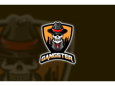 电子竞技标志大佬(Esport Logo Gangster)