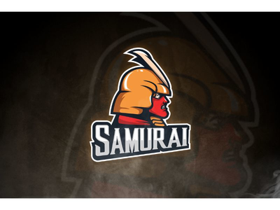 电子竞技标志武士(Esport Logo Samurai)