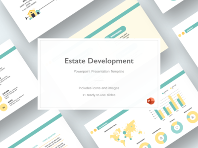 房地产开发平台 - 终极演示模板(Estate Development Deck - Ultimate Presentation Template)