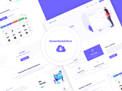活动管理登陆页面(Event Management Landing Page)