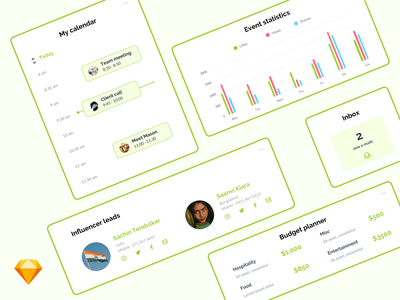 事件管理 UI 组件(Event Management UI Components)