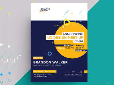 活动海报传单设计(Event Poster Flyer Design)