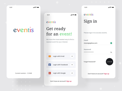 Eventis - 活动管理应用程序(Eventis - Event management app)
