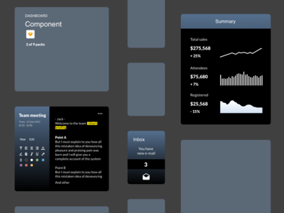 仪表板组件(Dashboard Components)