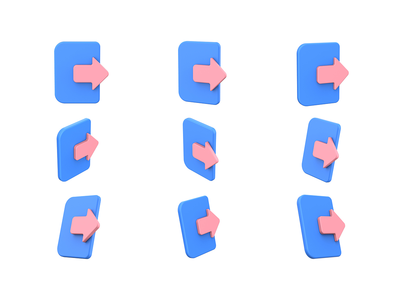 退出 3D 图标(Exit 3D icon)