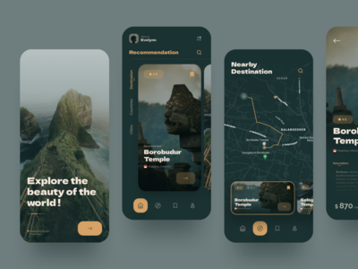 旅游 Expedia 应用程序设计(Travel Expedia App Design)