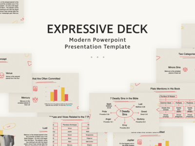 富有表现力的PowerPoint演示模板(Expressive PowerPoint Presentation Template)