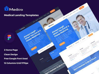 医疗登陆页面(Medical Landing Page)