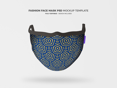 品牌口罩样机(Face Mask Mockup for Brands)