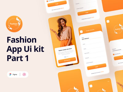 时尚手机应用部分 |(Fashion Mobile App Part |)