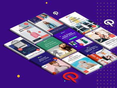 时尚 Pinterest PSD 模板(Fashion Pinterest PSD Template)