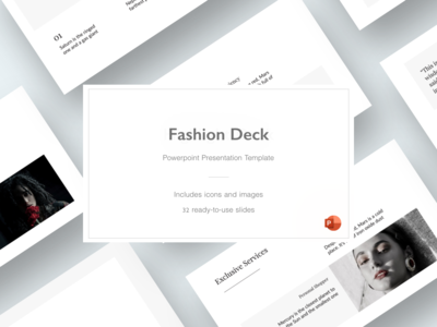 时尚甲板 - 终极演示模板(Fashion Deck - Ultimate Presentation Template)