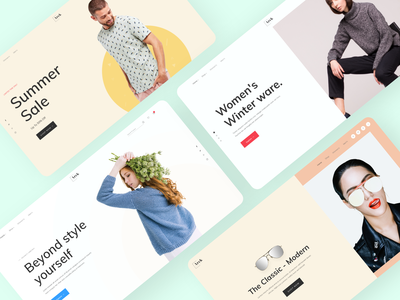 电子商务标头集合(eCommerce Header Collection)