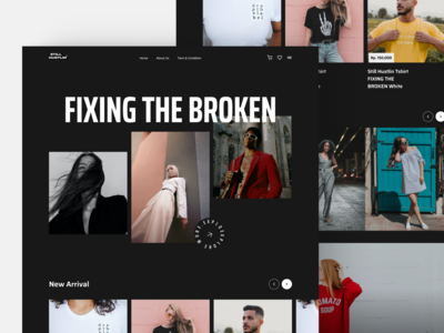 时尚经典登陆页面(Fashion Classic Landing Page)