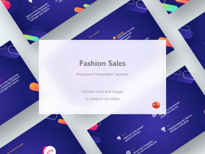 时尚销售平台 - 终极演示模板(Fashion Sales Deck - Ultimate Presentation Template)