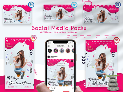 时尚销售社交媒体帖子(Fashion Sale Social Media Posts)