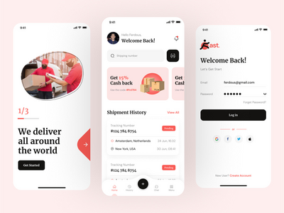 快速快递应用(Fast Courier App)