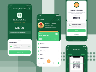 Fastpay - 钱包应用程序 UI 套件 #4(Fastpay - Wallet app ui kit #4)