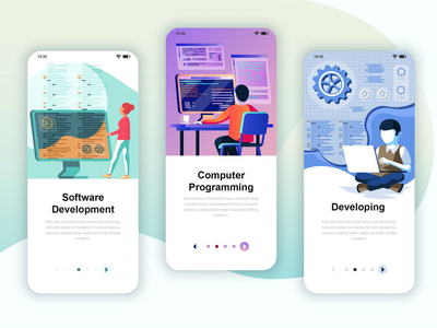 Instagram 故事入职屏幕移动应用程序(Instagram Stories Onboarding Screens Mobile App)
