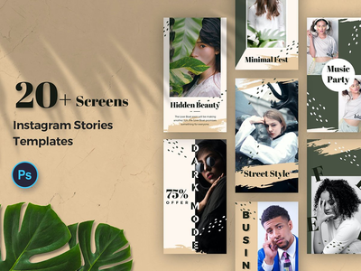 Instagram 故事模板(Instagram Stories Template)