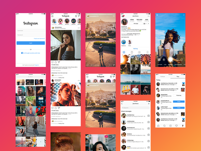 Instagram 11 个最重要的原型制作屏幕(Instagram 11 most important screens for prototyping)