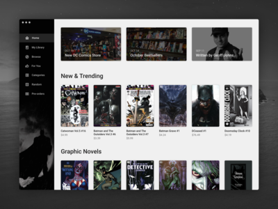 漫画应用(Comics App)