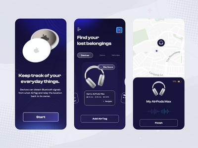 设备定位器应用程序 - Uplabs 挑战(Device Locator App - Uplabs Challenge)