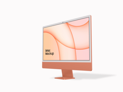 [新] iMac 模型([NEW] iMac Mockup)