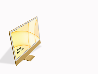 [新] iMac 模型([NEW] iMac Mockup)