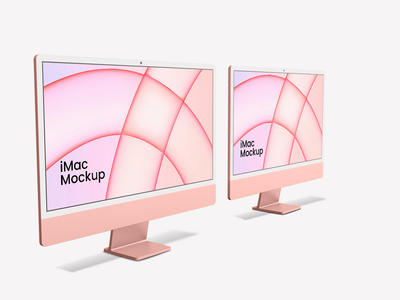[新] iMac 模型([NEW] iMac Mockup)