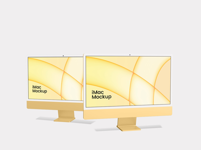 [新] iMac 模型([NEW] iMac Mockup)