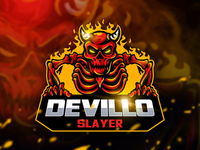 Devillo Slayer - 吉祥物和电子竞技标志(Devillo Slayer - Mascot & Esport Logo)