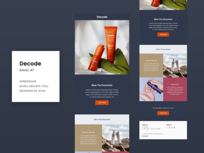 解码 |电子邮件 #7 设计(Decode | Email #7 Design)