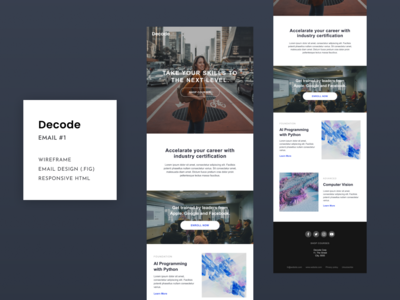 解码 |电子邮件＃1设计(Decode | Email #1 Design)