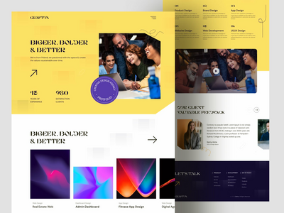 代理网站设计(Agency Website design)