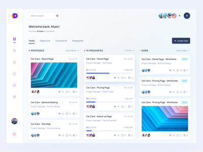 Dedlen - 任务管理器仪表板(Dedlen - Task Manager Dashboard)