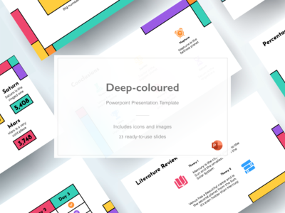 深色 - 终极演示模板(Deep-coloured - Ultimate Presentation Template)