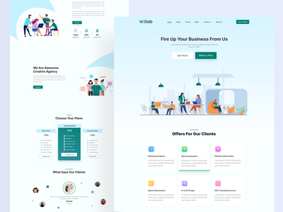 代理登陆页面(Agency landing page)