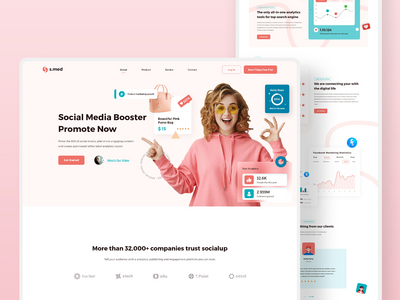 数字营销机构推广登陆页面(Digital Marketing Agency Promote Landing page)