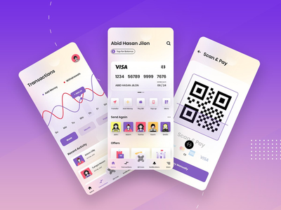 数字钱包应用程序设计(Digital Wallet App Design)