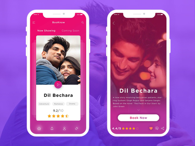 票务移动应用程序(Ticket Book Mobile App)
