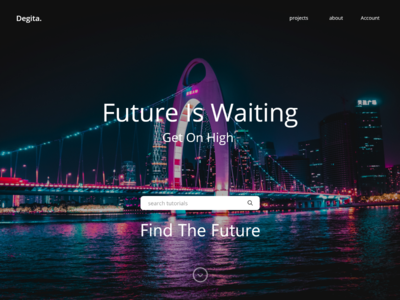 登陆页面概念-商业网站(Landing page concept - Business web)