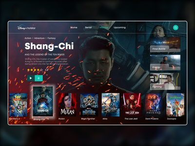 迪士尼 Hotstar 登陆页面(Disney Hotstar Landing Page)