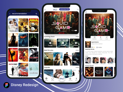 迪士尼+应用程序重新设计(Disney+ App Redesign)