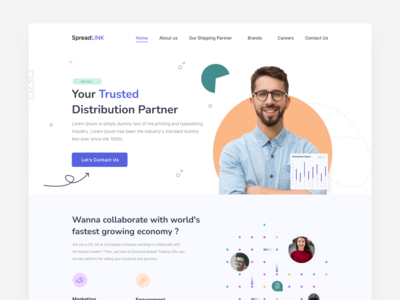 分销公司网站(Distribution Company Website)