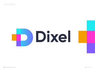 字母徽标-像素徽标-创意机构徽标(D letter logo - Pixel Logo - Creative Agency Logo)