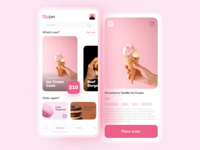 Djajan 应用程序🤤 - UI 移动(Djajan App 🤤 - UI Mobile)