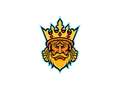 王冠吉祥物(King With Crown Mascot)