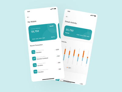 Kiria - 我的钱包屏幕(Kiria - My Wallet Screen)